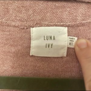 Womens knee length Cardigan.